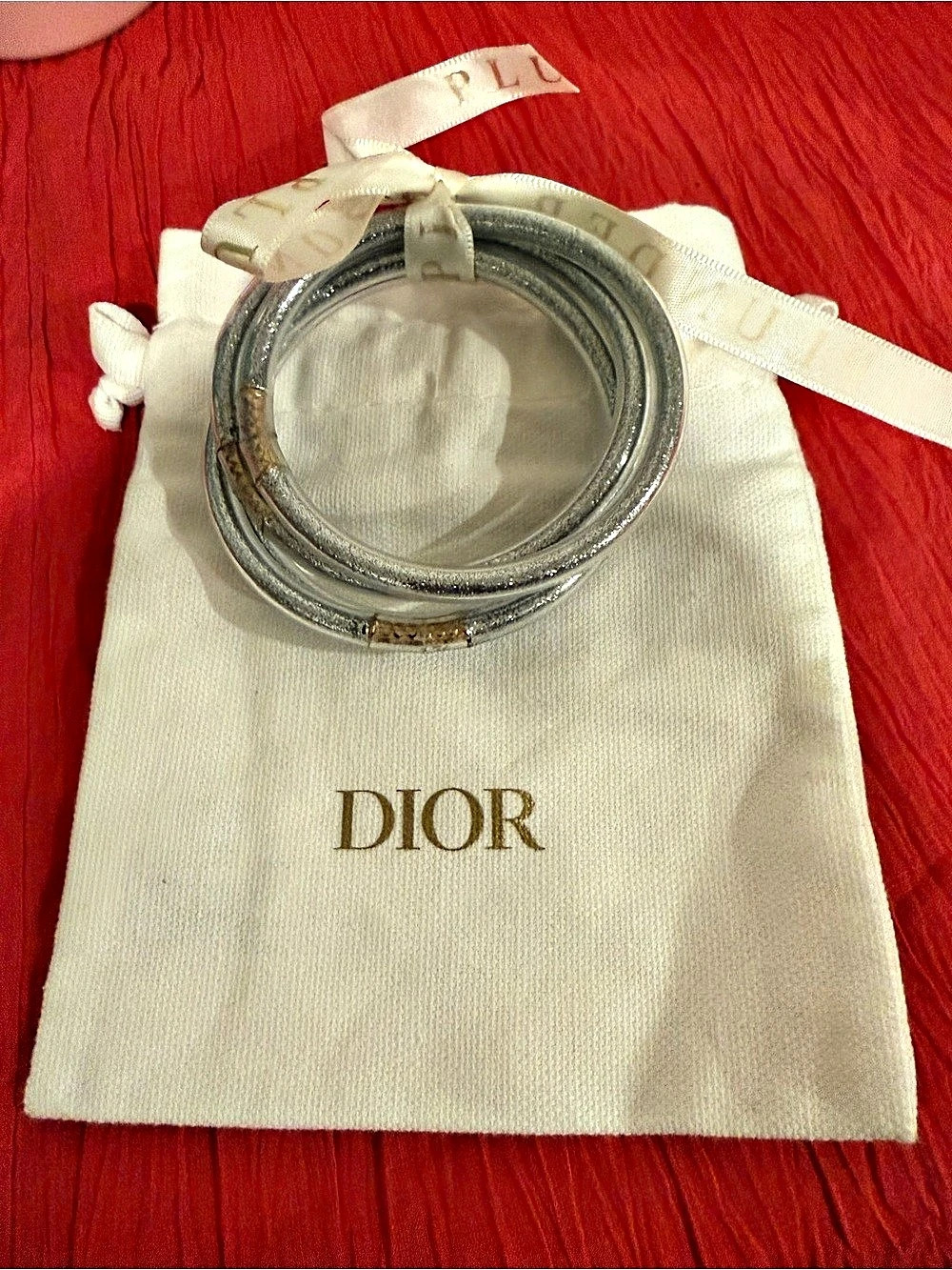 Plunder Silver-Tone Bangle Bracelet Set